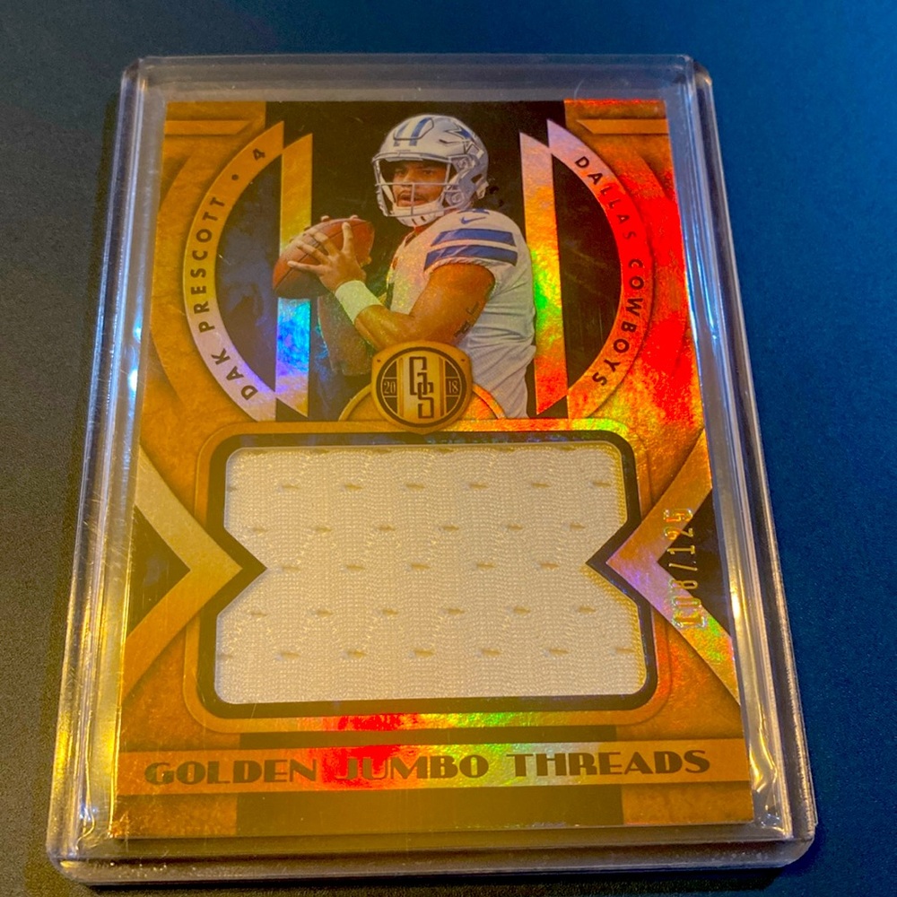2018 Dak Prescott Gold Standard Memorabilia